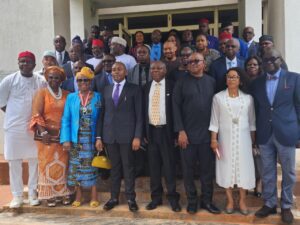 Peter Obi Visits Alma Mater, UNN (Pictures)