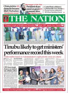 The nation newspaper today