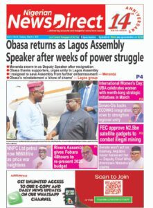 Newsdirect Newspaper Headlines in Nigeria Today, 4th March, 2025