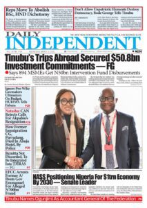 Daily Independent Newspaper Headlines in Nigeria Today, 5th March, 2025